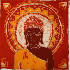 buddha - batik