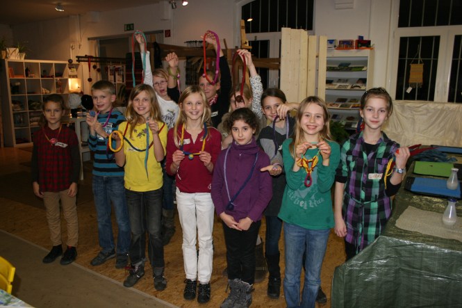 Filzen beim Kindergeburtstag